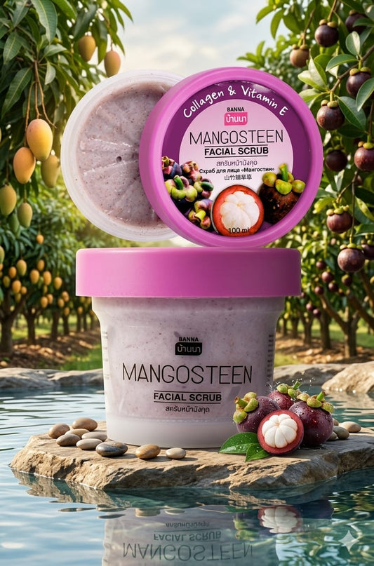 Mangosteen facial scrub