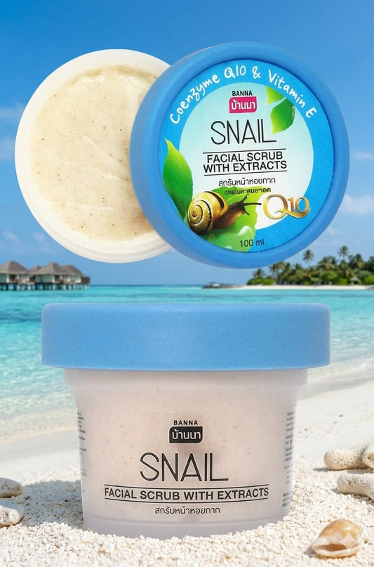 Aloe Vera and Snail Facial Scrub